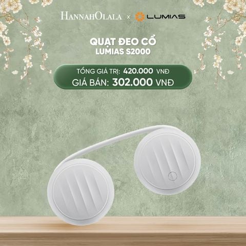  DEAL 18: QUẠT ĐEO CỔ LUMIAS S2000 