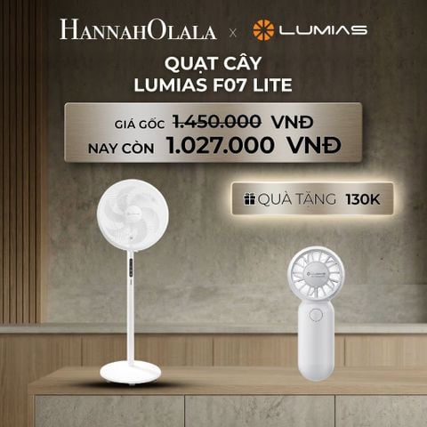  DEAL 19: QUẠT CÂY LUMIAS F07 LITE 