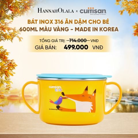  BÁT INOX CUITISAN CHO BÉ - DEAL 19 - E1614 