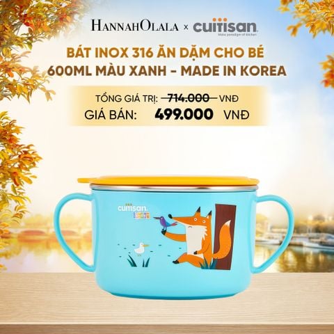  BÁT INOX CUITISAN CHO BÉ - DEAL 19 - E1614 