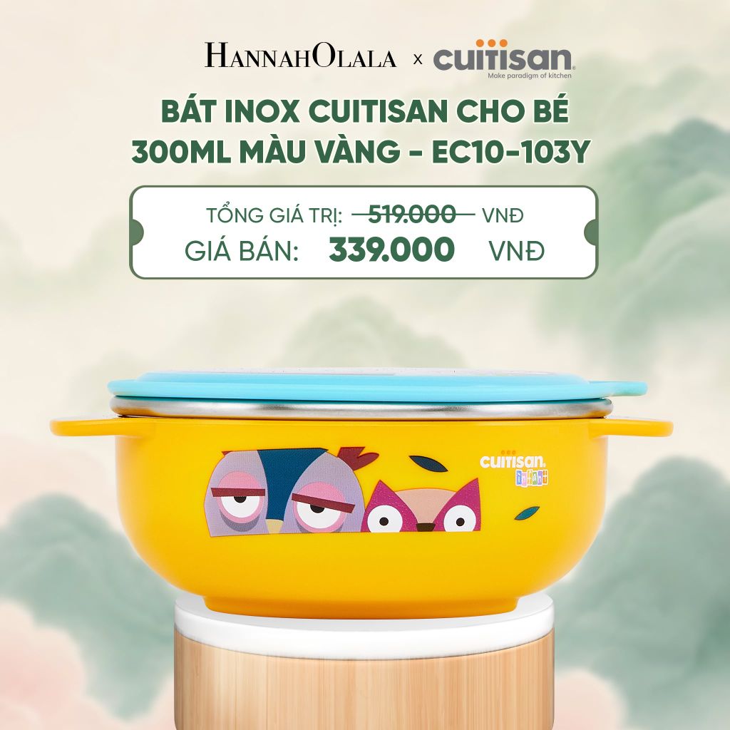  BÁT INOX CUITISAN CHO BÉ - DEAL 19 - A2114 