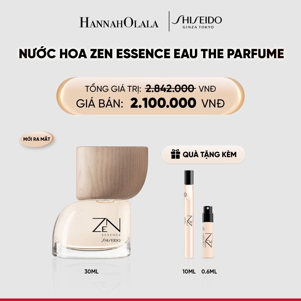  NƯỚC HOA SHISEIDO ZEN ESSENCE EAU DE PARFUM 2026 30ML - DEAL 19 - C62 