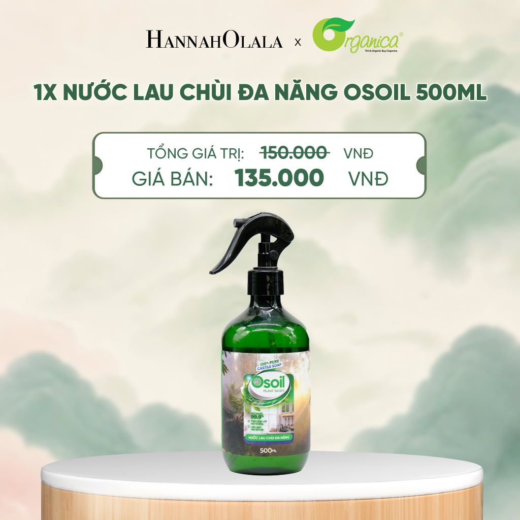  NƯỚC LAU CHÙI ĐA NĂNG OSOIL 500ML - A1917 