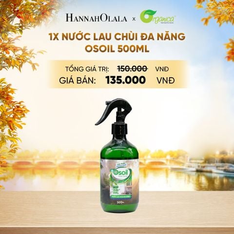  NƯỚC LAU CHÙI ĐA NĂNG OSOIL 500ML - E580 