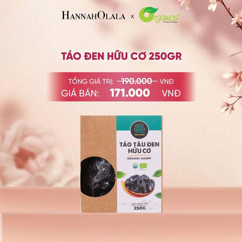  TÁO ĐEN HỮU CƠ 250GR - A46 