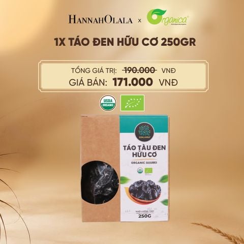  TÁO ĐEN HỮU CƠ 250GR - DEAL 19 - E91 