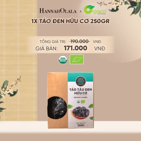  TÁO ĐEN HỮU CƠ 250GR - A1473 