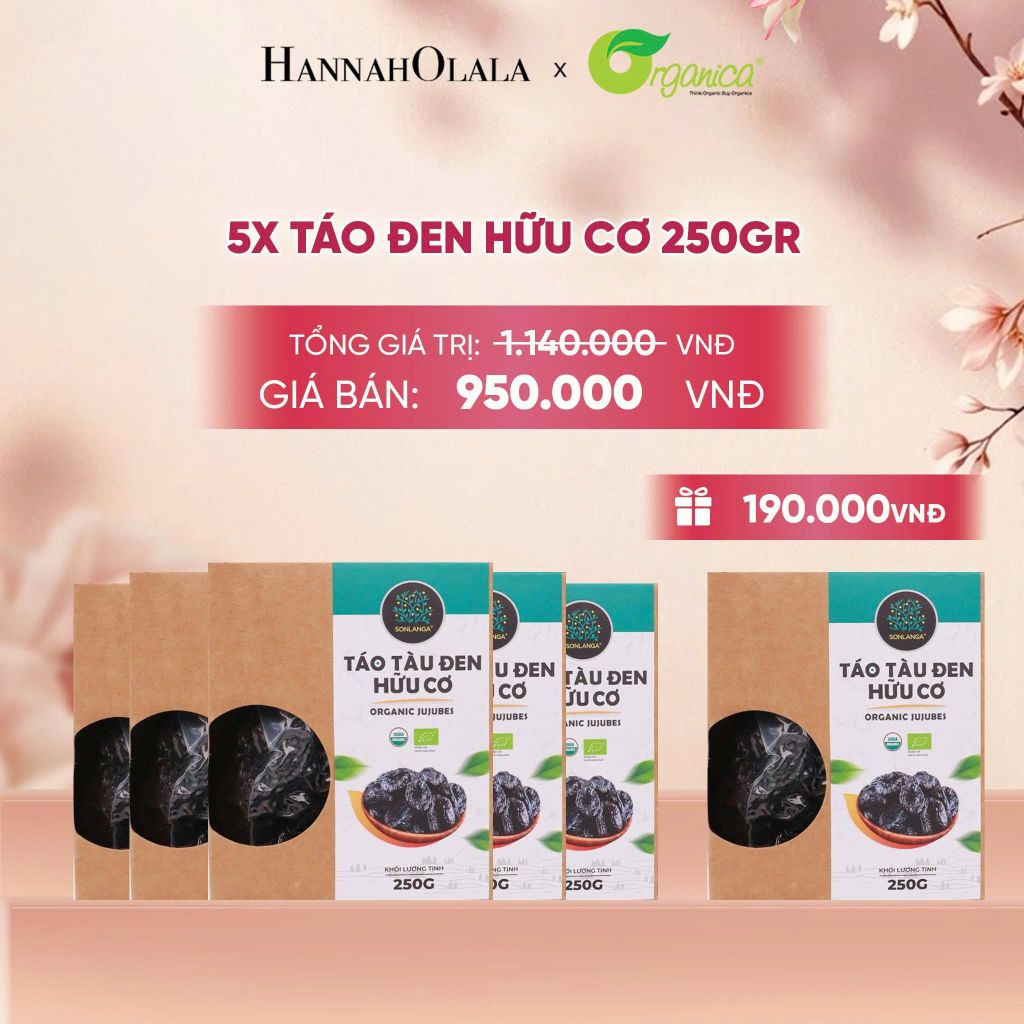  TÁO ĐEN HỮU CƠ 250GR - A46 
