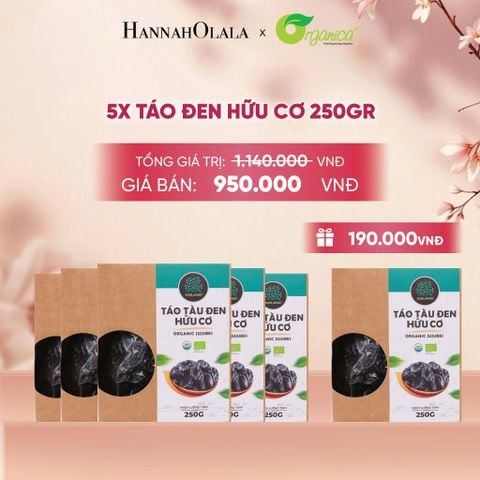  TÁO ĐEN HỮU CƠ 250GR - A46 