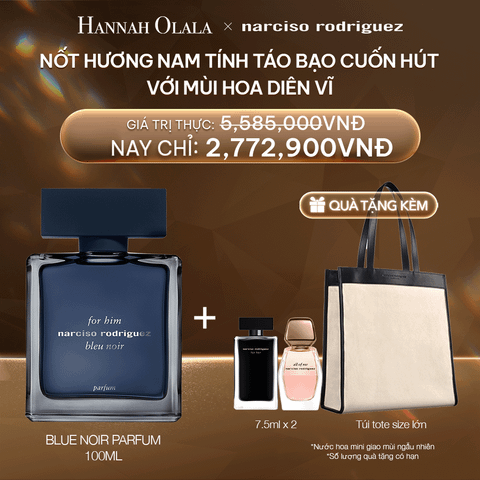  DEAL 18: NƯỚC HOA NAM NARCISO RODRIGUEZ FOR HIM BLEU NOIR PARFUM 100ML 