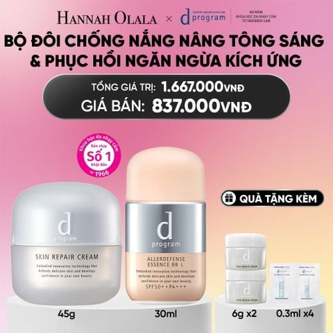  COMBO KEM DƯỠNG PHỤC HỒI DA + KEM CHỐNG NẮNG BB TÔNG SÁNG - DEAL 19_A1737 
