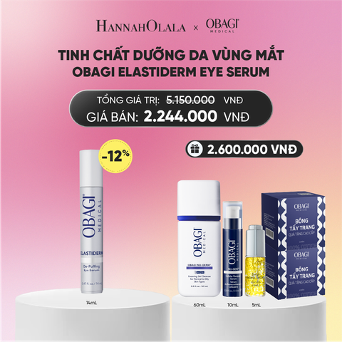  TINH CHẤT DƯỠNG DA VÙNG MẮT OBAGI ELASTIDERM EYE SERUM 14ML - DEAL 19_ A867 