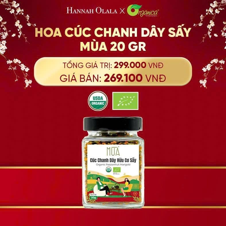  DEAL 19: HOA CÚC CHANH DÂY SẤY MÙA 20 GR 