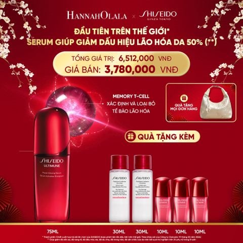  DEAL 1: TINH CHẤT DƯỠNG DA SHISEIDO ULTIMUNE POWER INFUSING 4.0 SERUM 75ML 