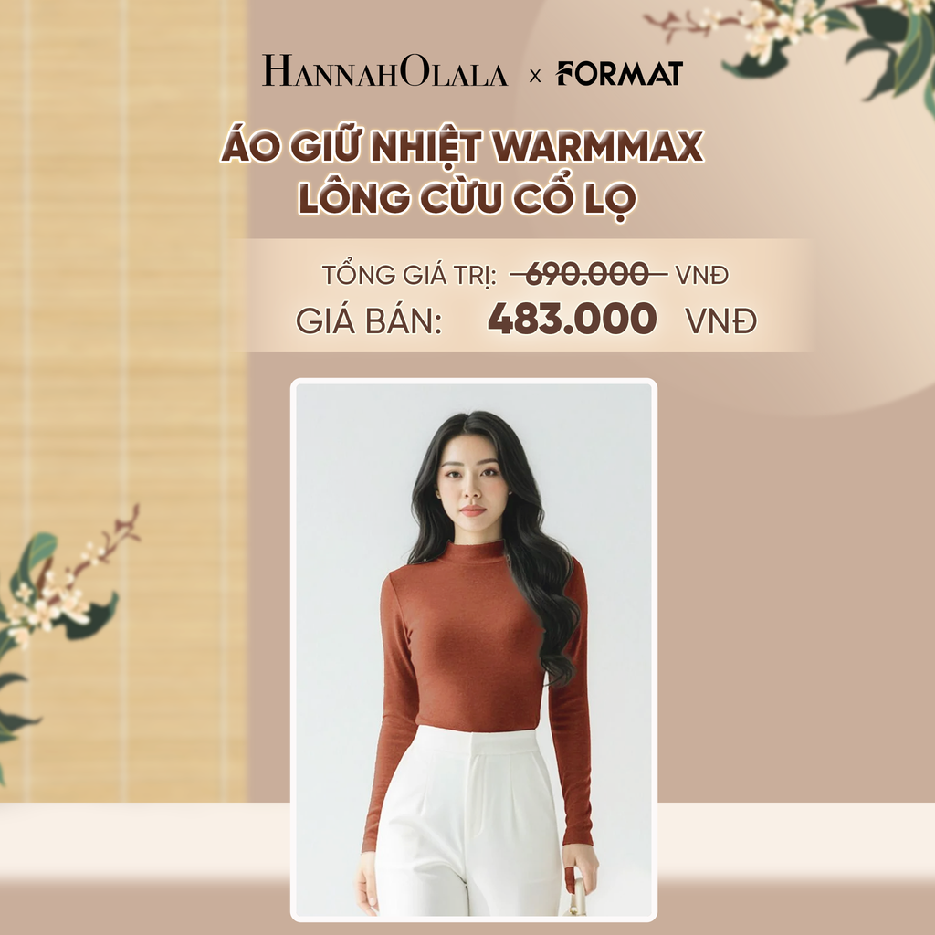  NỮ/ÁO GIỮ NHIỆT WARMMAX LÔNG CỪU FORMAT - 10000026 - DEAL 1 