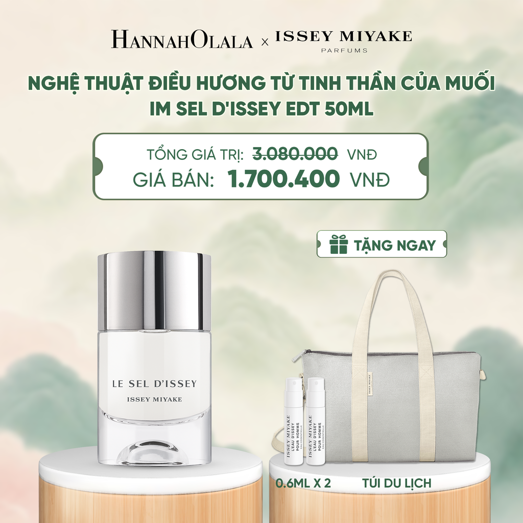  NƯỚC HOA NAM ISSEY MIYAKE LE SEL D'ISSEY EAU DE TOILETTE 50ML - DEAL 1 - A1246 