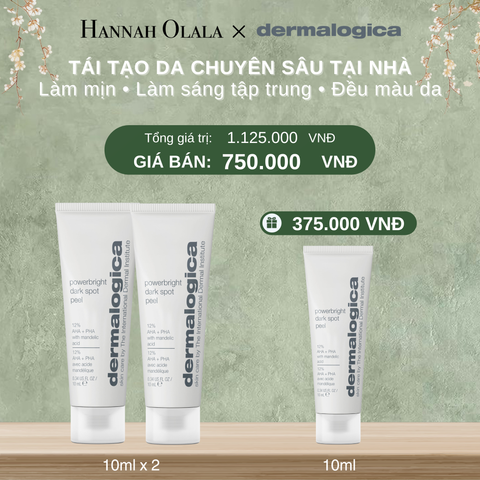  DEAL 1: MUA 2 TẶNG 1 PEEL CẢI THIỆN BỀ MẶT DA LÀM SÁNG RÕ RỆT CÁC ĐỐM NÂU POWERBRIGHT DARK SPOT PEEL 10ML 