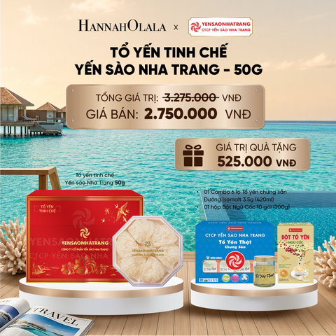  TỔ YẾN TINH CHẾ YẾN SÀO NHA TRANG 50G - DEAL 1 