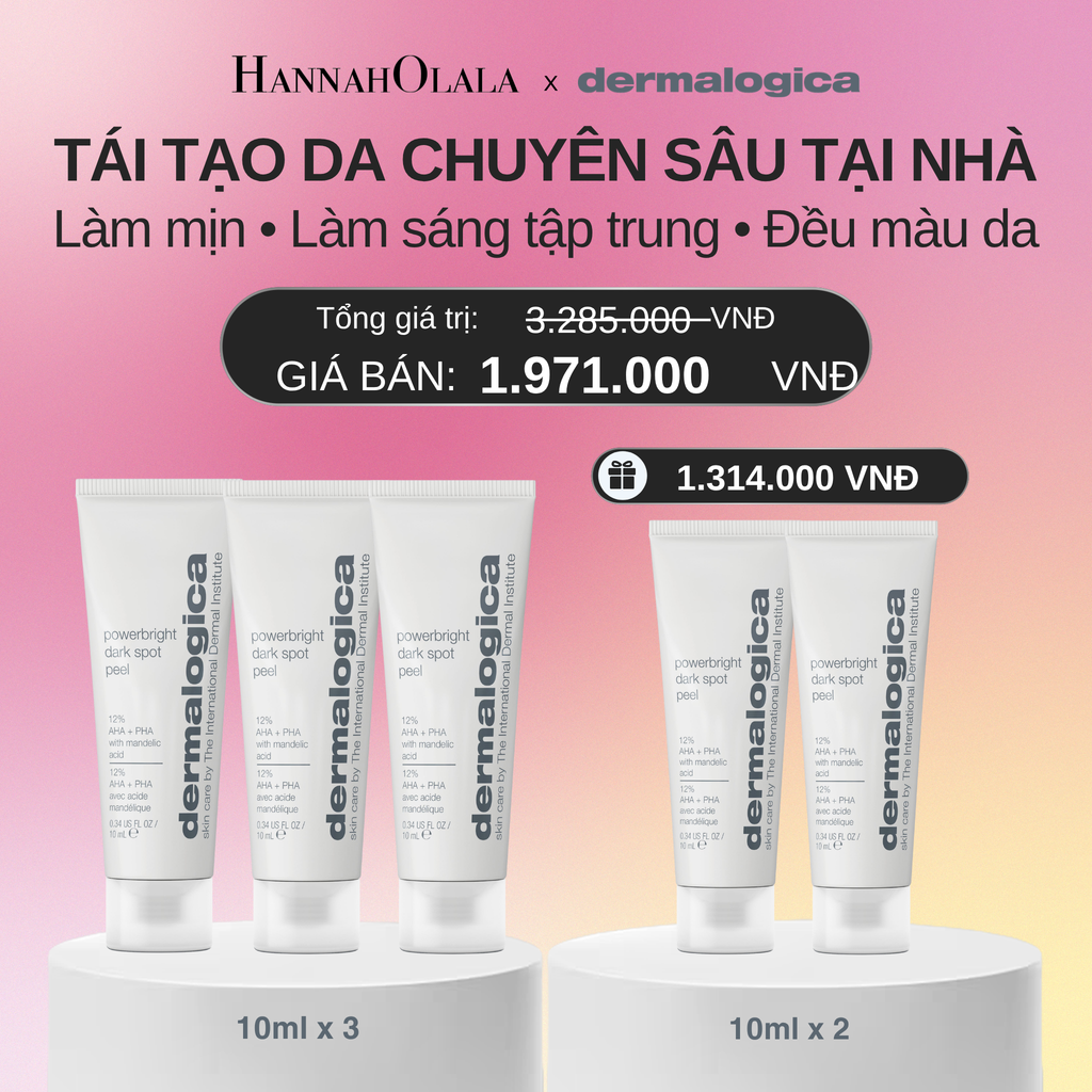  PEEL CẢI THIỆN BỀ MẶT DA LÀM SÁNG RÕ RỆT CÁC ĐỐM NÂU POWERBRIGHT DARK SPOT PEEL 10ML - DEAL 1_A1778 