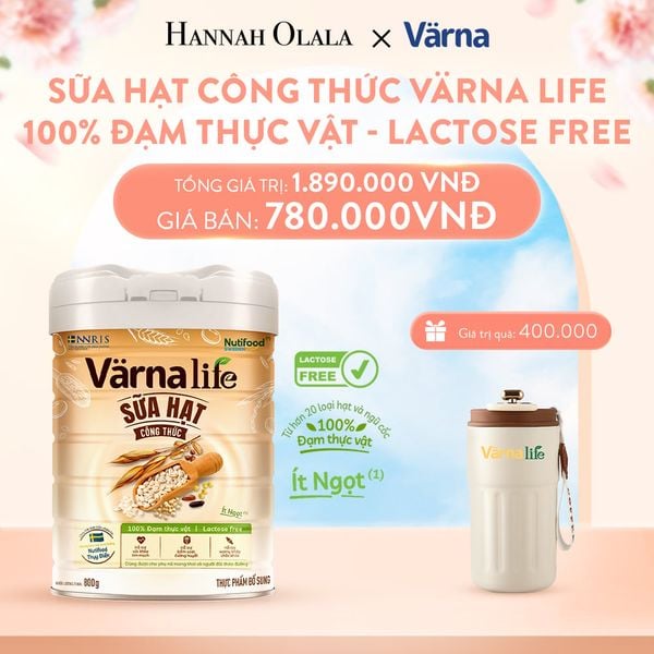  A893_DEAL 1: THỰC PHẨM BỔ SUNG SỮA HẠT CÔNG THỨC VARNA LIFE (LON 800GR) 