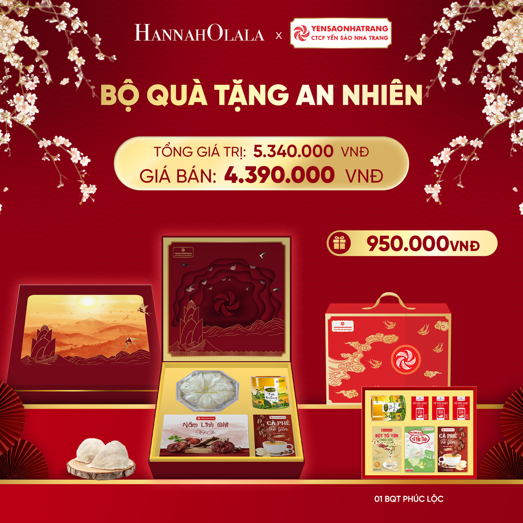  A368_DEAL 1: BỘ QUÀ TẶNG AN NHIÊN 