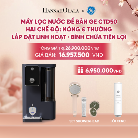  MÁY LỌC NƯỚC ĐỂ BÀN GE CTD50 - DEAL 1 - A1850 