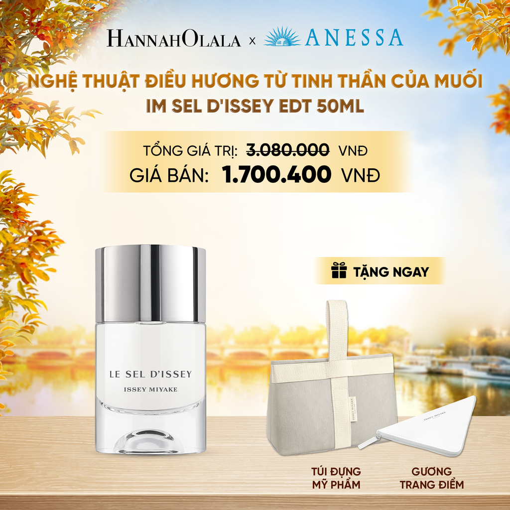  NƯỚC HOA NAM ISSEY MIYAKE LE SEL D'ISSEY EAU DE TOILETTE 50ML - DEAL 1 - E442 