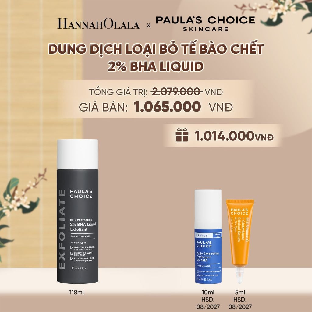  DUNG DỊCH TẨY TẾ BÀO CHẾT PAULA'S CHOICE 2% BHA 118 ML - DEAL 1 - A1843 
