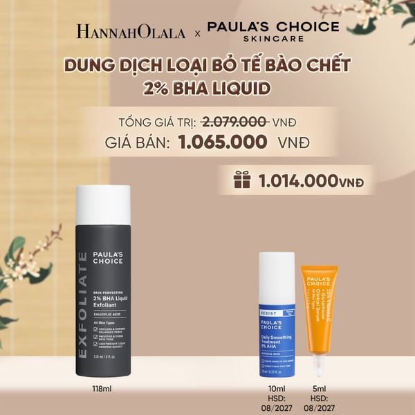  DUNG DỊCH TẨY TẾ BÀO CHẾT PAULA'S CHOICE 2% BHA 118 ML - DEAL 1 - A1843 