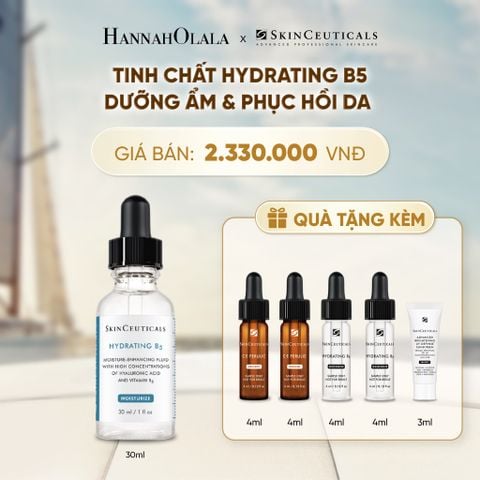  DƯỠNG CHẤT CẤP ẨM VÀ PHỤC HỒI CHO MỌI LOẠI DA SKIN CEUTICALS HYDRATING B5 30ML - A1795 