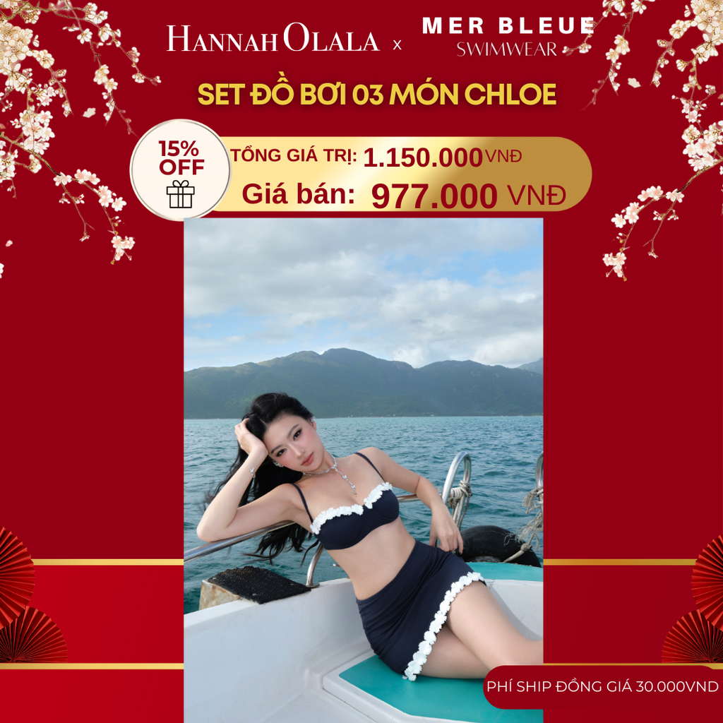  DEAL 1: SET ĐỒ BƠI 3 MÓN CHLOE 