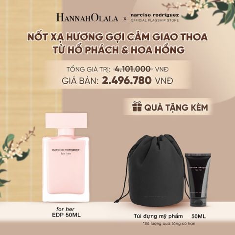  NƯỚC HOA NỮ NARCISO RODRIGUEZ FOR HER EAU DE PARFUM 50ML - DEAL 01 - A458 
