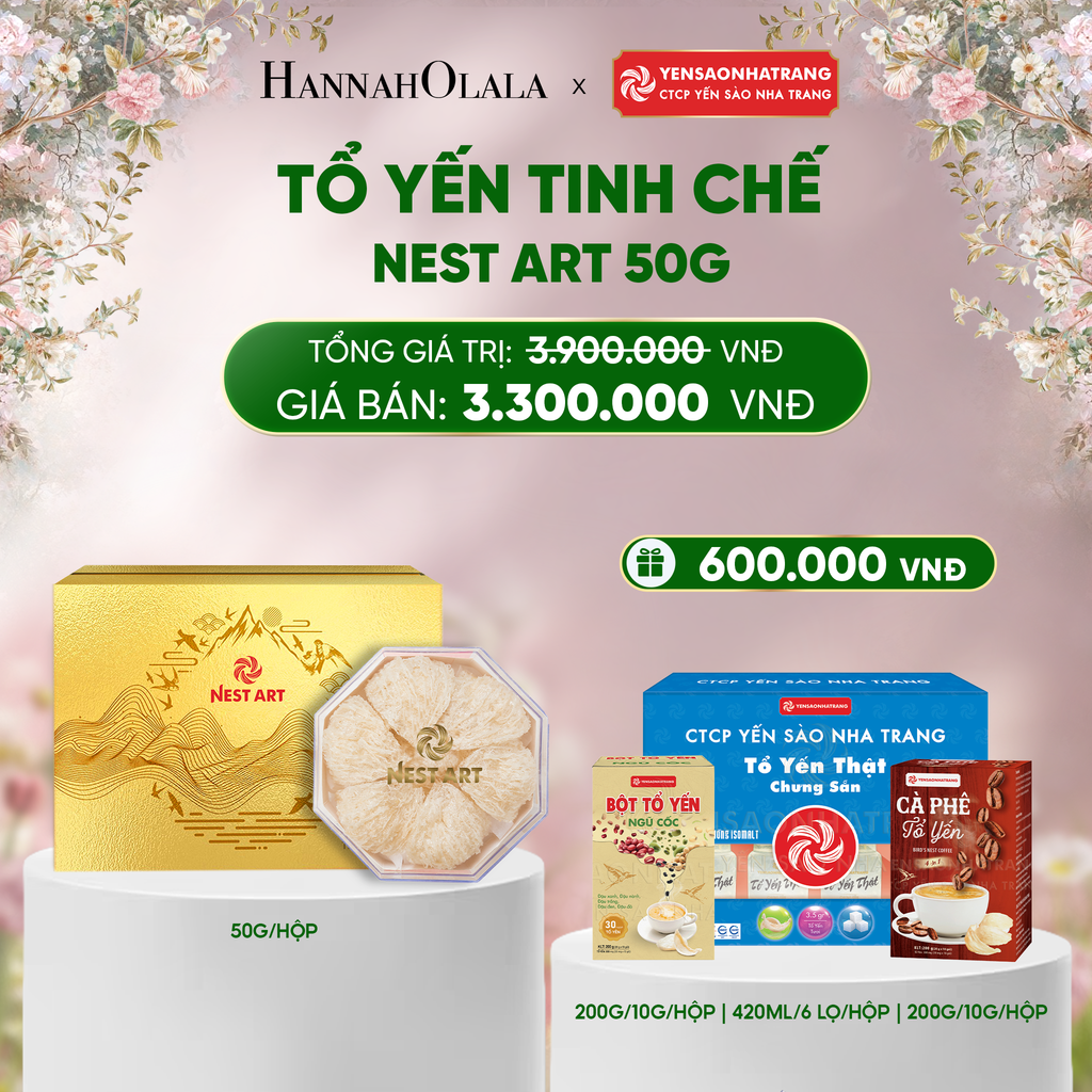 E47_DEAL 1: TỔ YẾN TINH CHẾ NEST ART 50G 