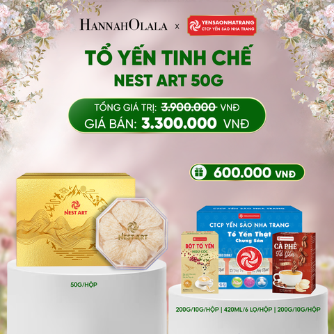  E47_DEAL 1: TỔ YẾN TINH CHẾ NEST ART 50G 