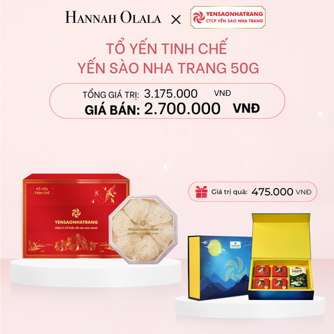  E1002_DEAL 1: TỔ YẾN TINH CHẾ YẾN SÀO NHA TRANG - 50G 
