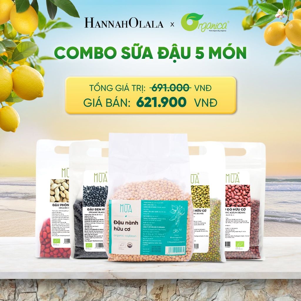  COMBO SỮA ĐẬU 5 MÓN - DEAL 1 