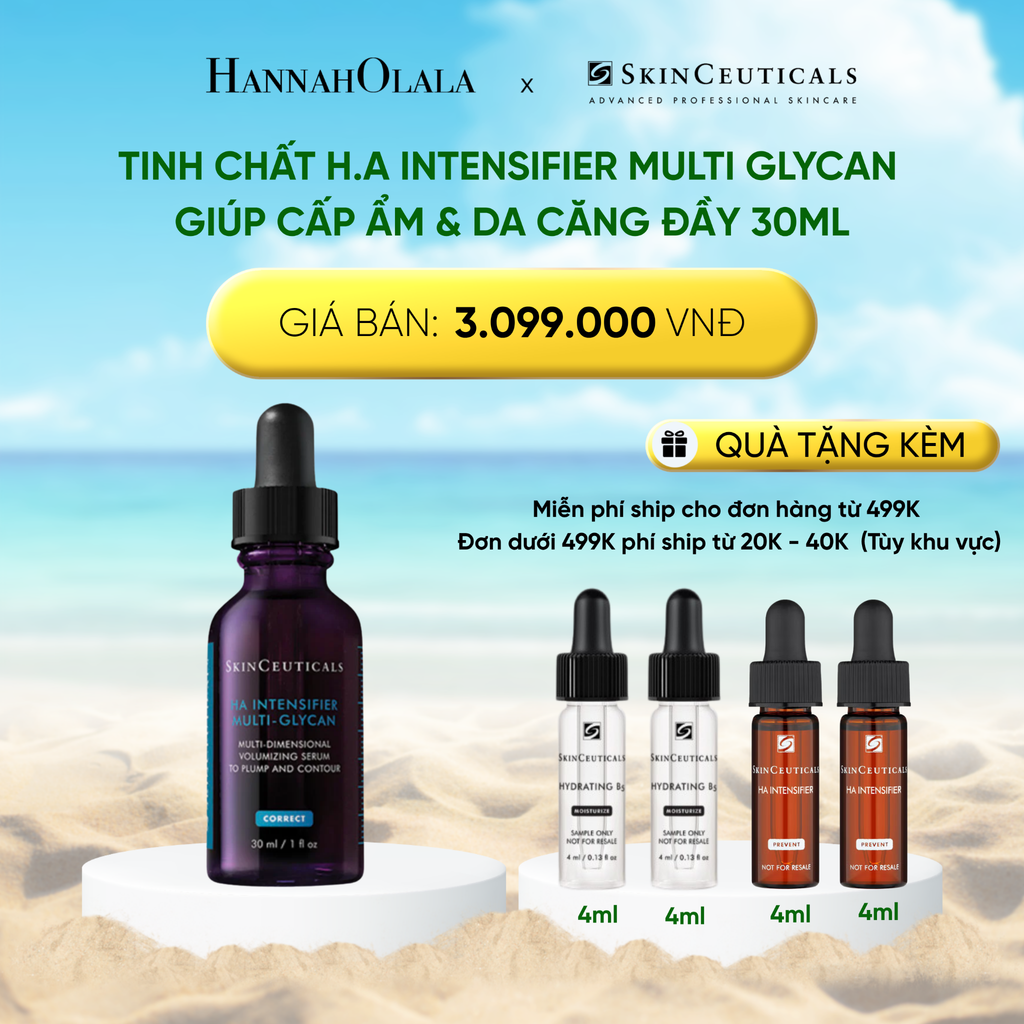  DEAL 1: TINH CHẤT H.A INTENSIFIER MULTI GLYCAN THẾ HỆ MỚI GIÚP CẤP ẨM CHUYÊN SÂU & DA CĂNG ĐẦY TỨC THÌ 30ML 