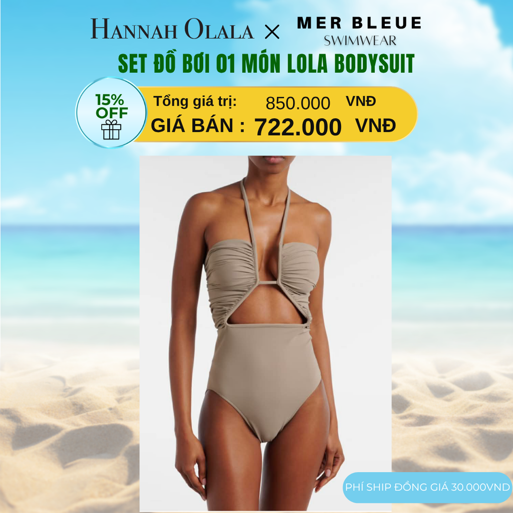  DEAL 11: SET ĐỒ BƠI 1 MẢNH LOLA BODYSUIT 