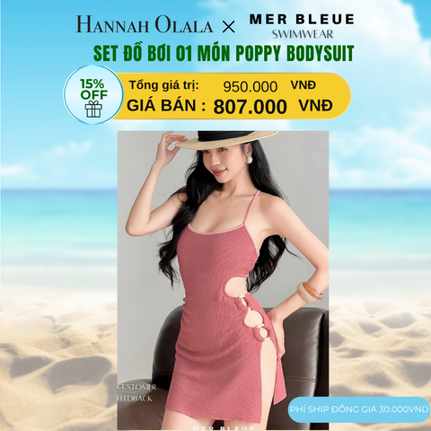  DEAL 12: SET ĐỒ BƠI POPPY BODYSUIT 