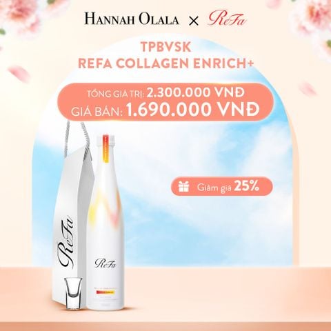  A678_DEAL 1: MUA 1 CHAI THỰC PHẨM BẢO VỆ SỨC KHỎE REFA COLLAGEN ENRICH+ 