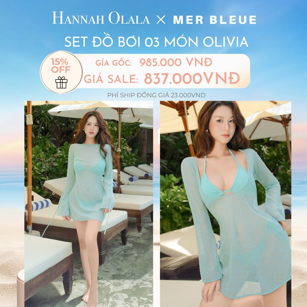  C525_DEAL 4: SET ĐỒ BƠI 03 MÓN OLIVIA 