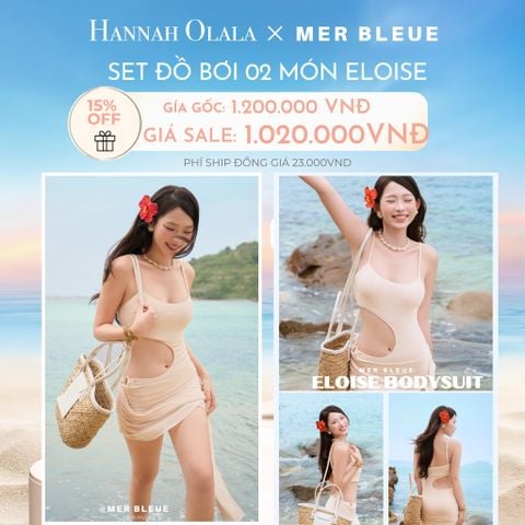  C534_DEAL 6: SET ĐỒ BƠI 02 MÓN ELOISE BODYSUIT 