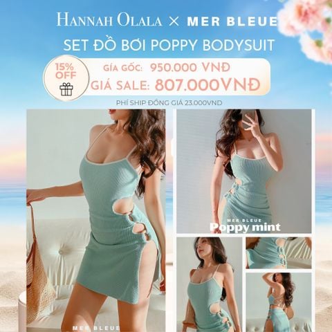  C540_DEAL 7: SET ĐỒ BƠI POPPY BODYSUIT 