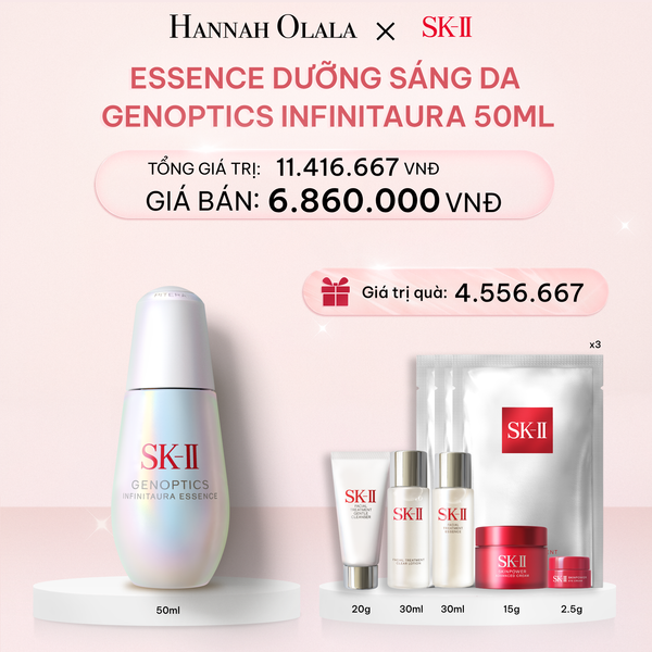  E250_DEAL 1: ESSENCE DƯỠNG SÁNG DA GENOPTICS INFINITAURA 50ML 
