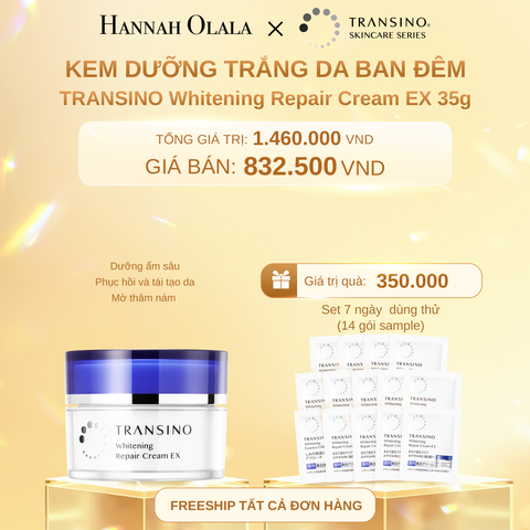  C826_DEAL 1: KEM DƯỠNG TRẮNG DA TRANSINO 35G 