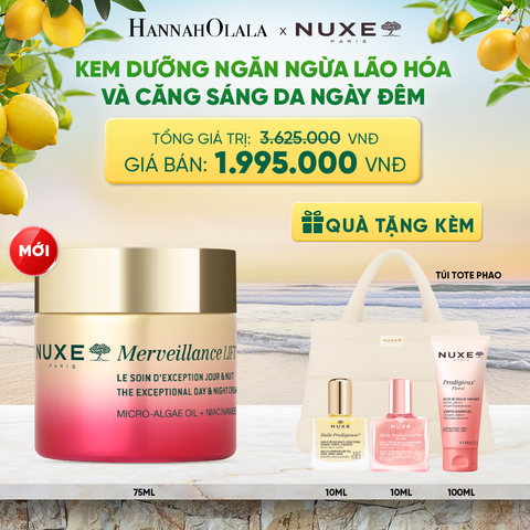  KEM DƯỠNG NGĂN NGỪA LÃO HÓA & CĂNG SÁNG DA NGÀY, ĐÊM NUXE MVL CREAM 75ML - A617 
