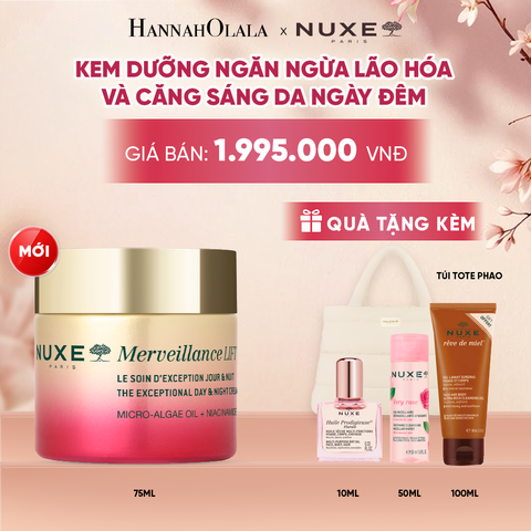  KEM DƯỠNG NGĂN NGỪA LÃO HÓA & CĂNG SÁNG DA NGÀY, ĐÊM NUXE MVL CREAM 75ML - A1990 
