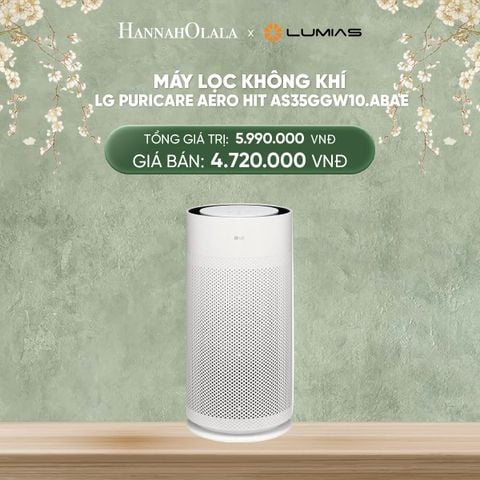  DEAL 1: MÁY LỌC KHÔNG KHÍ LG PURICARE AERO HIT AS35GGW10.ABAE 