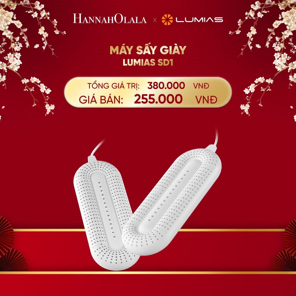  DEAL 1: MÁY SẤY GIÀY LUMIAS SD1 