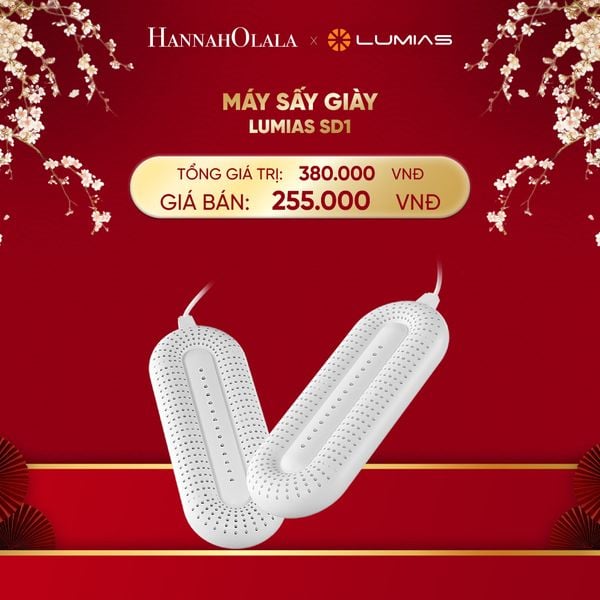  A133_DEAL 1: MÁY SẤY GIÀY LUMIAS SD1 